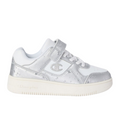 Champion – Sneakers Ragazza Rebound 18 Bubble Low Cut S33242 WW019 Bianco-Argento| Stile Sportivo, Comfort e Libertà di Movimento