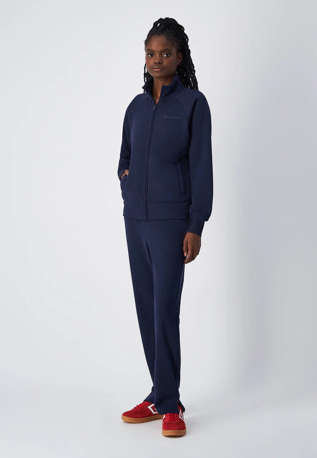 Champion Tuta Sportiva Donna Classic 117988 BS501 Blu