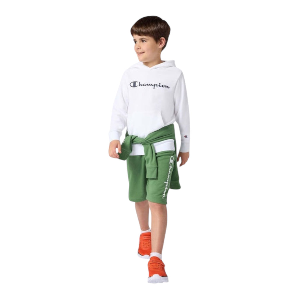 Champion Felpa Junior Cappuccio 307358-WW001 Bianca