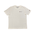 Champion maglietta manica corta da uomo in jersey con logo piccolo 220264-WW001 bianco