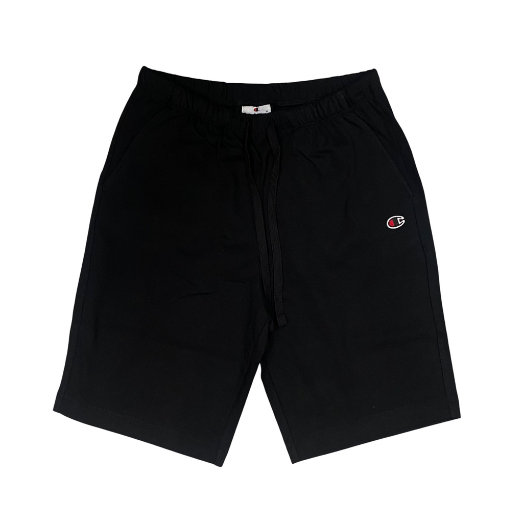Champion pantaloncino sportivo da uomo in jersey elasticizzato 118100 KK001 nero
