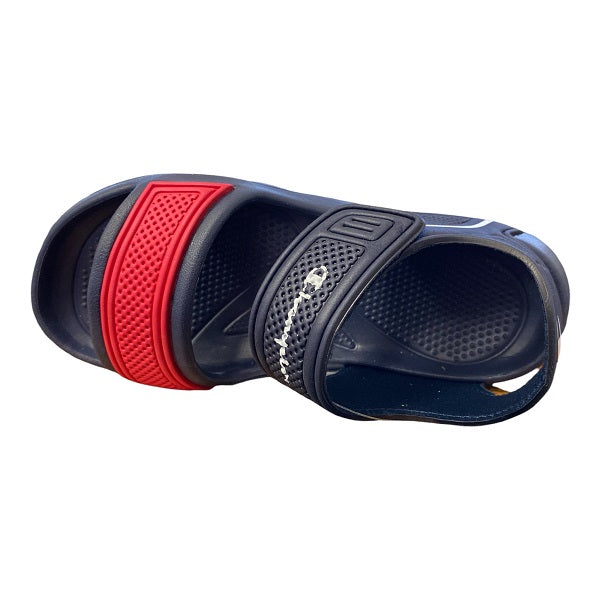Champion Sandalo Bambino K-Sandalo Squirt B PS Navy Rosso - S31243 BS517 NNY