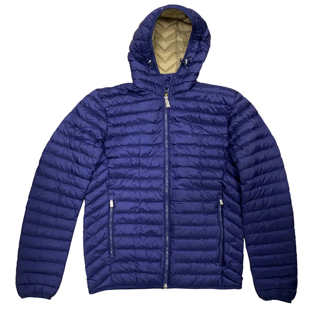 Ciesse Piumini giacca con cappuccio da uomo in piuma leggera Larry 245CFMJ00126 blu