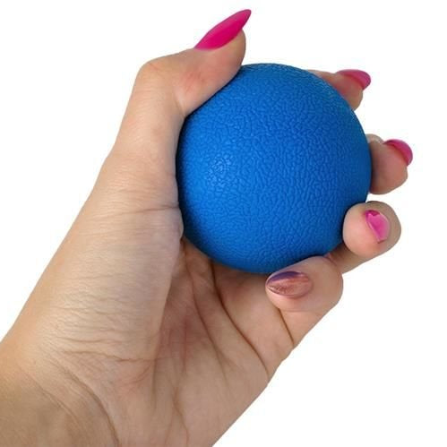 Contes Massage Ball 6cm 03574 Blu Gomma Dura Trigger Point