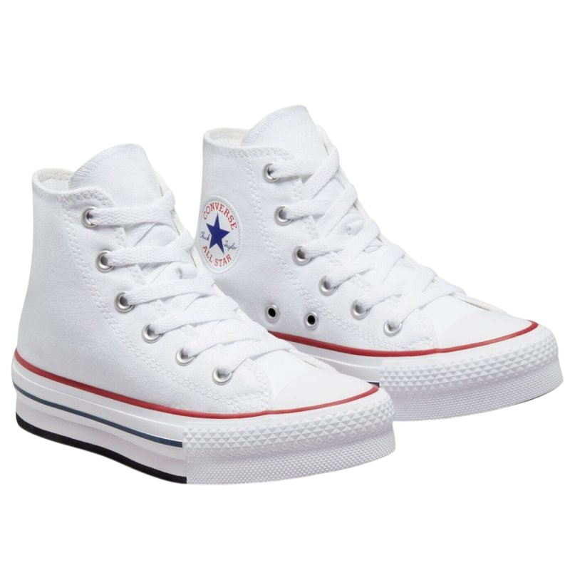 Converse Chuck Taylor Eva Lift Hi Junior 272856C | Sneakers Platform Bianche Ragazza