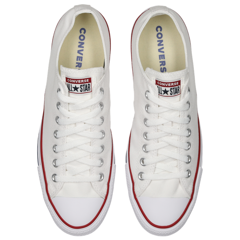 Converse All Star Chuck Taylor OX Unisex Tela M7652C | Sneakers bianca