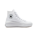 Converse All Star Chuck Taylor Move Donna Tela 568498C | Sneakers Platform alta bianca