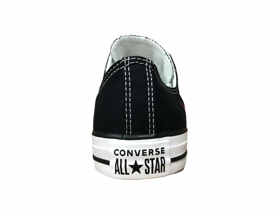 Converse All Star Chuck Taylor Ctas OX Uomo Tela 166259C | Sneakers fiamme nera
