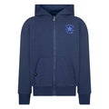 Converse Felpa Junior Cappuccio e Zip 9CF391-BFK | Blu