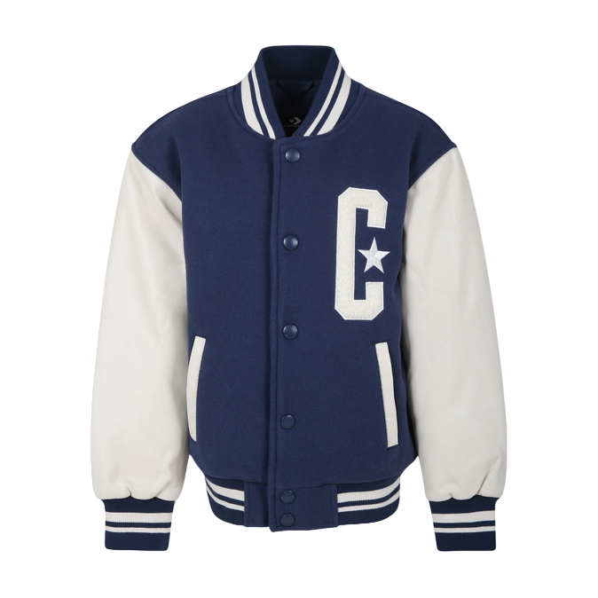 Converse Giubbotto Bomber Varsity 9CG132-BFK Blu Bambino