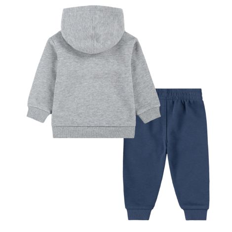 Converse Tuta Sportiva Ragazzo 9CG201-BFK Grigio Blu Cappuccio
