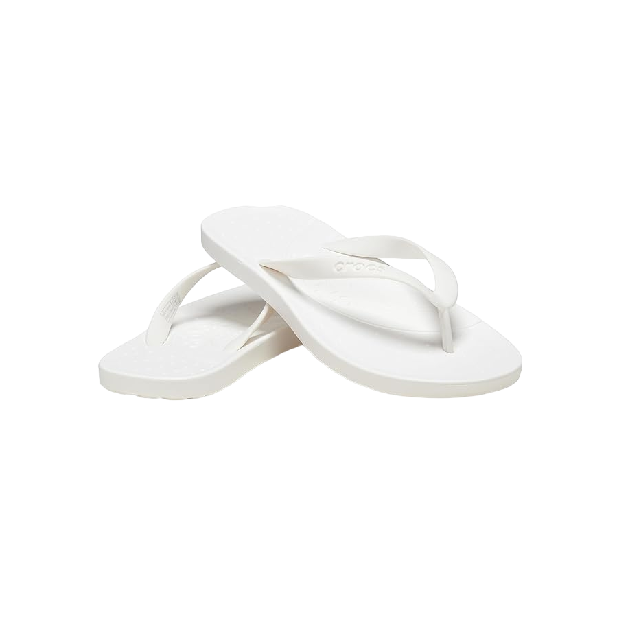 Crocs Ciabatta Infradito Flip Unisex Adulti 210089-100 Bianco Comfort