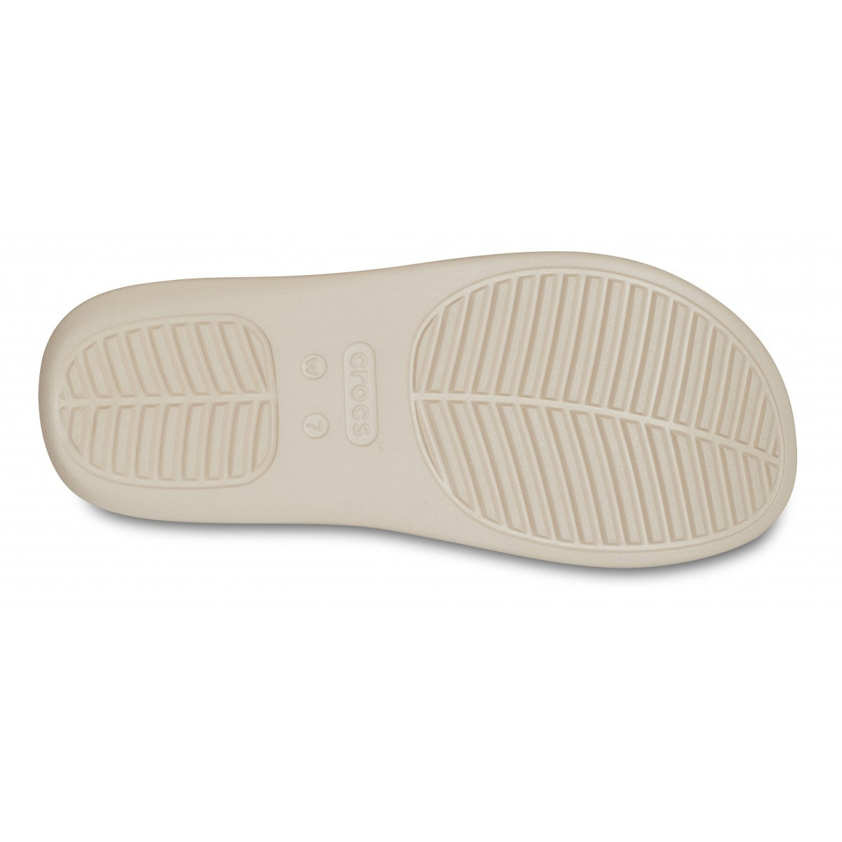 Crocs Getaway Platform Flip W 209410-STUC Sandalo Infradito Donna Stucco