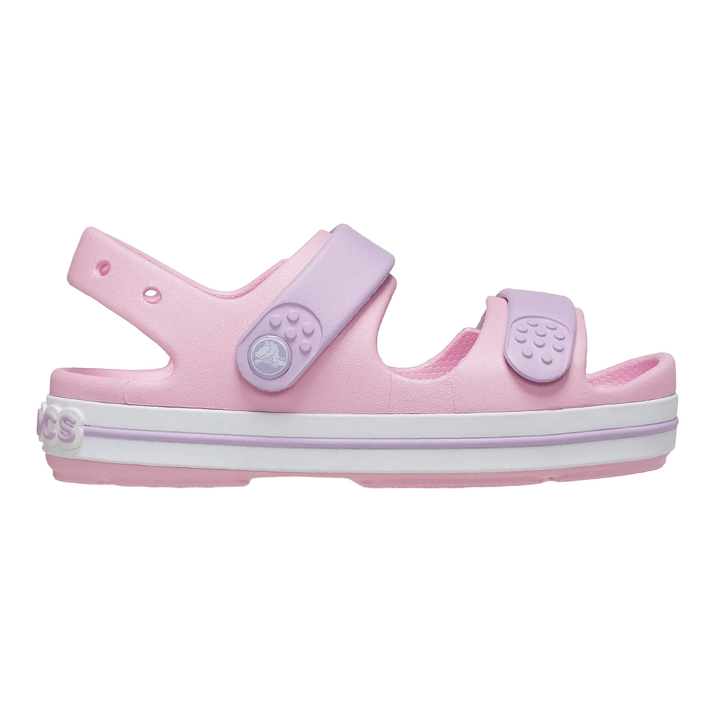 Crocs sandalo da bambina Crocband Cruiser 209423-84I rosa-lavanda