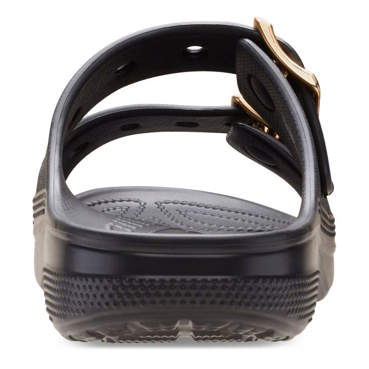 Crocs sandalo da donna Saturday Metallic Buckle 213316-001 Black
