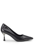 Cult Pink Décolleté Donna Nera Tacco Metallico - CLW440200