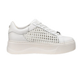 Cult scarpa sneakers da donna in pelle  Perry 4237 bianco