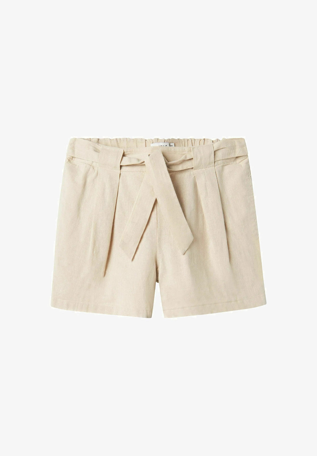 name it Pantaloncino Casual Bimba NMFFALINNEN 13240516 Beige | 2-7 Anni