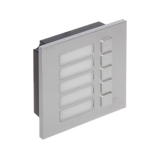 Dahua - Modulo aggiuntivo per VTO4202F-P 5 pulsanti - IP65 - IK07 [VTO4202F-MB5]