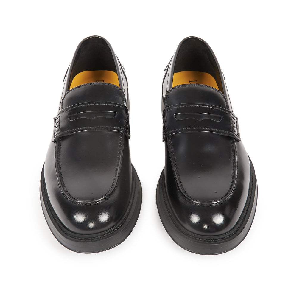 MOCASSINO MARRONE CON BENDINA