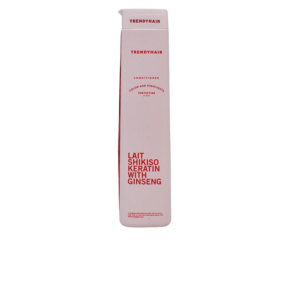 Trendy Hair Shikiso Keratin & Ginseng Balsamo Protezione Colori Vibranti