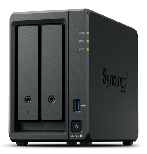DS 2-BAY PLUS AMD RYZEN R1600 DC 3.1GHZ 4GB DDR4 [DS725+]