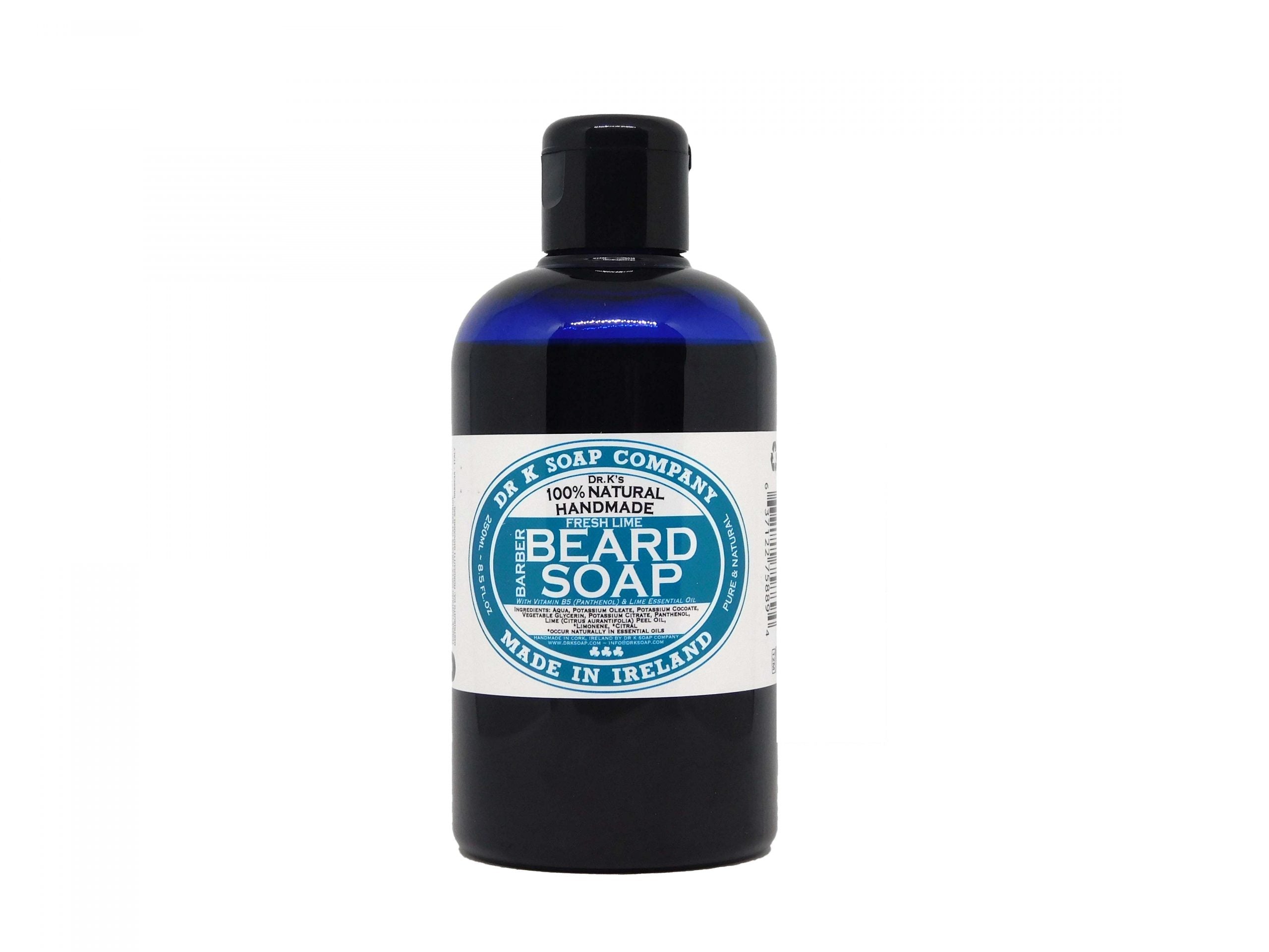 Dr K Beard Soap Sapone Per Barba Fresh Lime 250 ml
