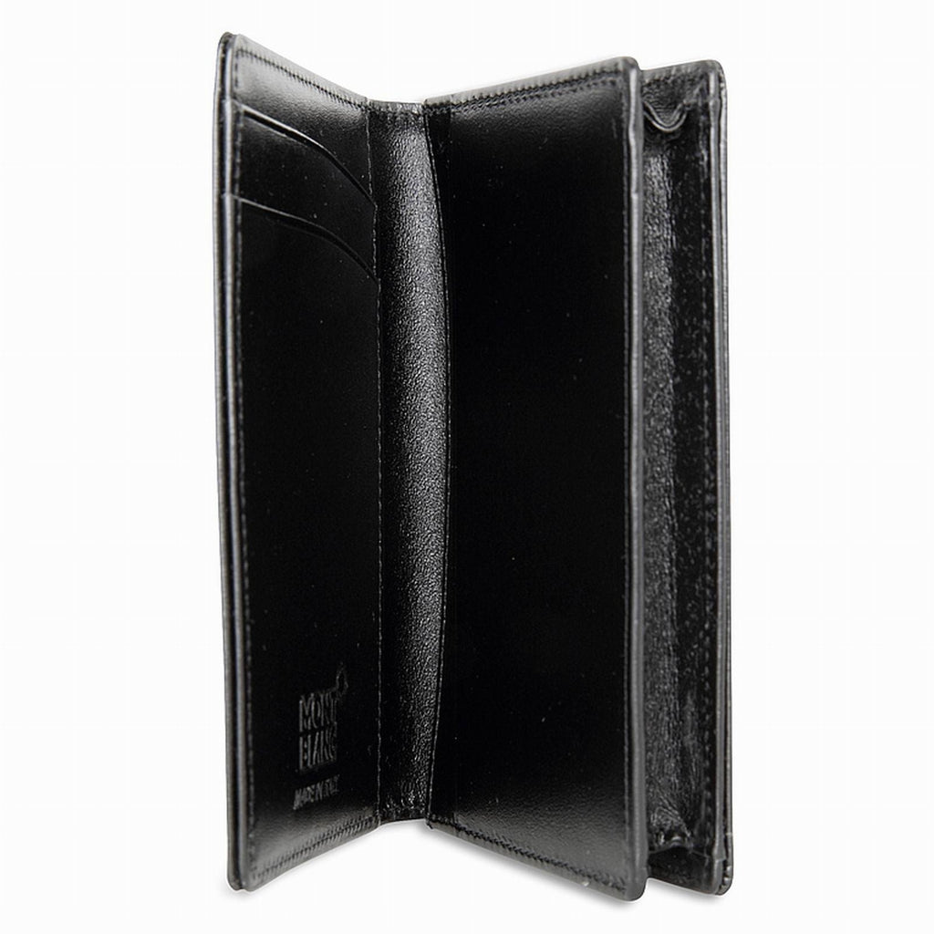 Montblanc porta carte Meisterstück 4 scomparti nero 198321
