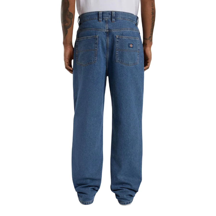 Dickies Jeans Thomasville Uomo Relaxed DK0A4XYKCLB blu classico