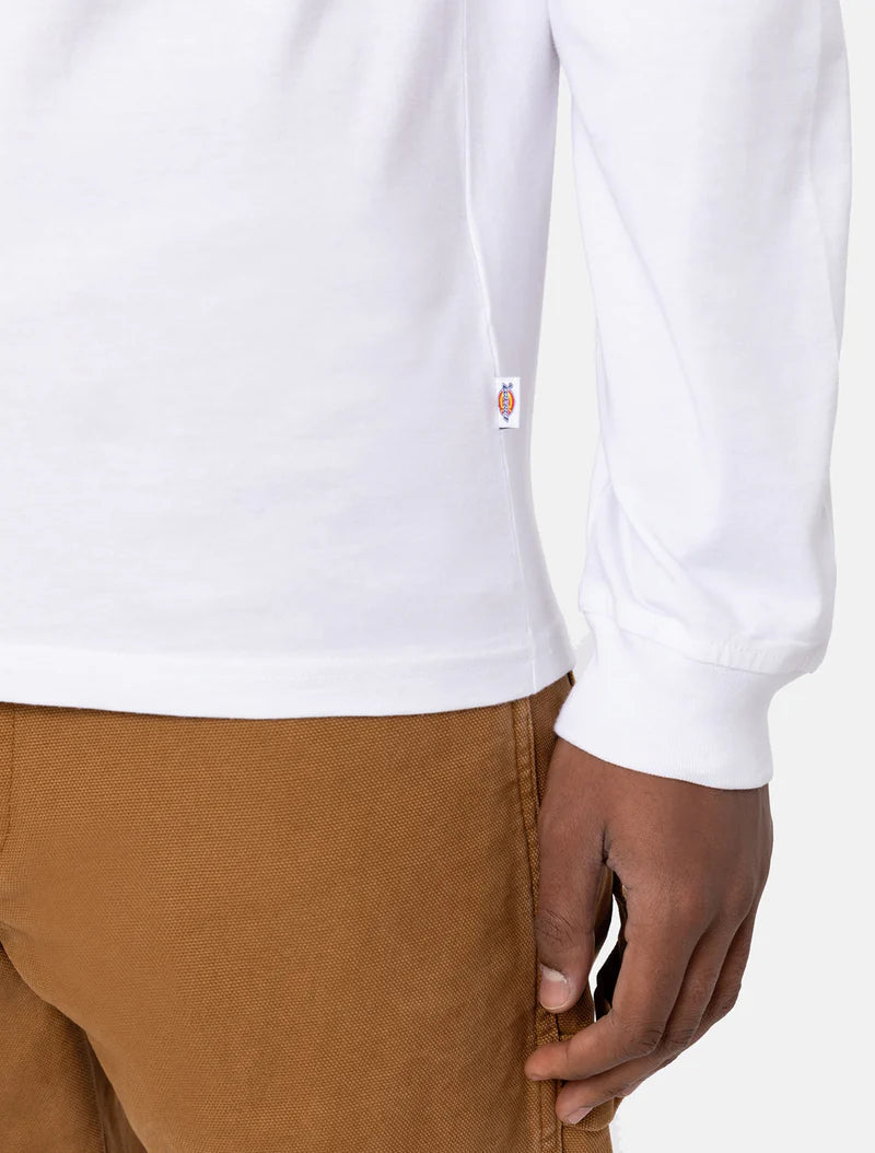 Dickies T-shirt leggera da uomo Mapleton DK0A4Y4RWHX1 bianco