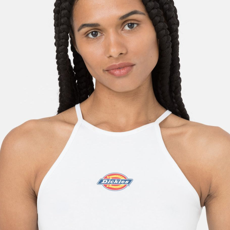 Dickies canotta da donna Chiin Lake DK0A4XNPDKWHX bianco