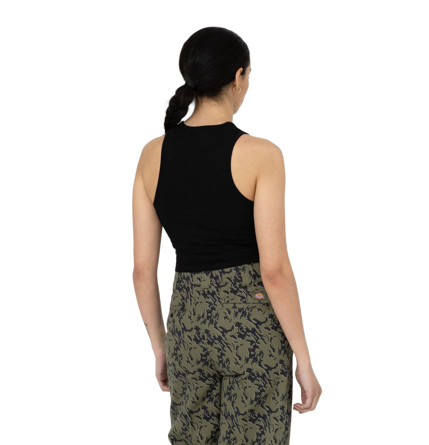 Dickies canotta da donna in cotone elasticizzato Powers DK0A4Y8DBLK1 nero