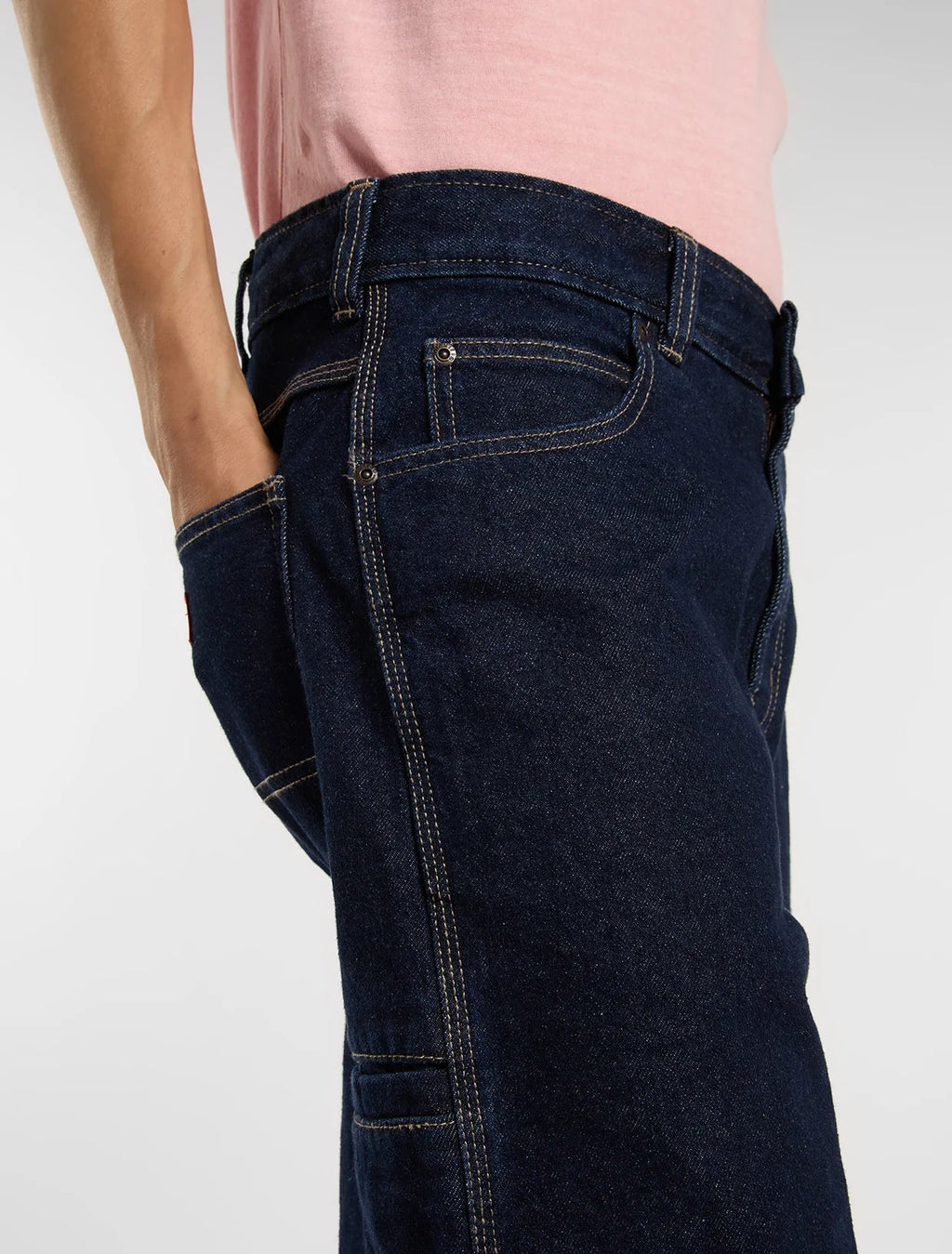 Dickies pantaloncino jeans da uomo 958 13-Inch loose DK0A88JPRIN1 blu