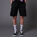 Dolly Noire Pantaloncino Cargo in Cotone Ripstop Easyshort pa901-qe-01 nero
