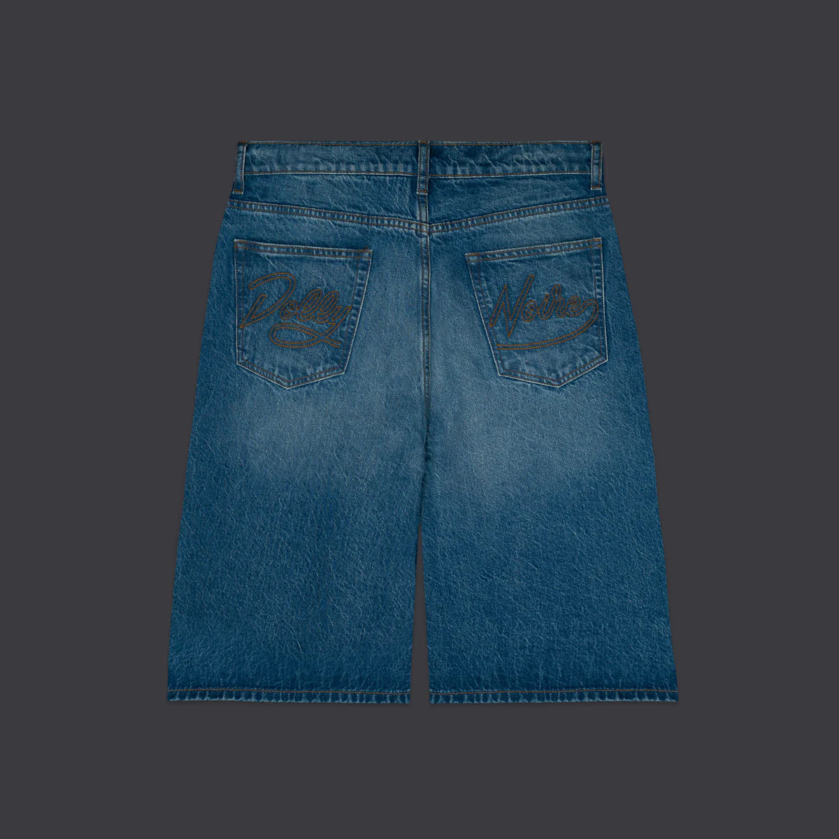 Dolly Noire Baggy Shorts Denim Light Indigo Uomo - PA1215-P4-03