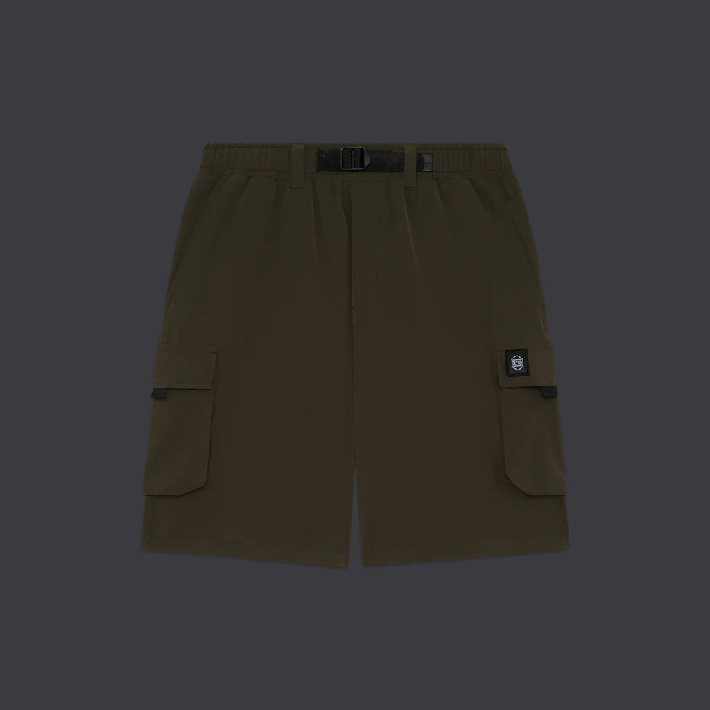Dolly Noire Techno Cargo Shorts Uomo Verde Forest Night - PA144-PO-04