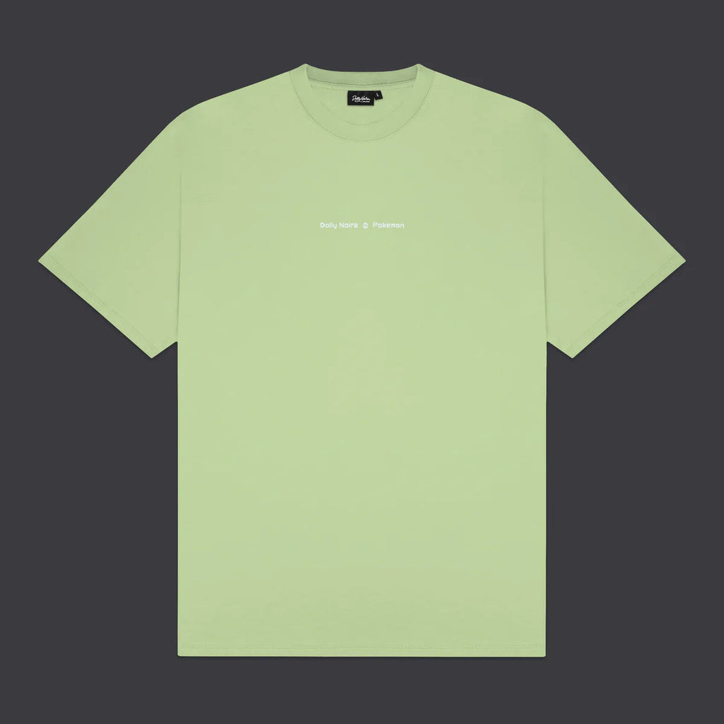 Dolly Noire T-shirt Uomo Pokémon Scenary Verde - TS1164-TT-03