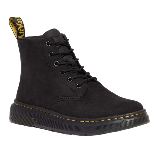 Dr. Martens stivale in pelle con laccio da uomo Crewson Chukka 31674001 nero