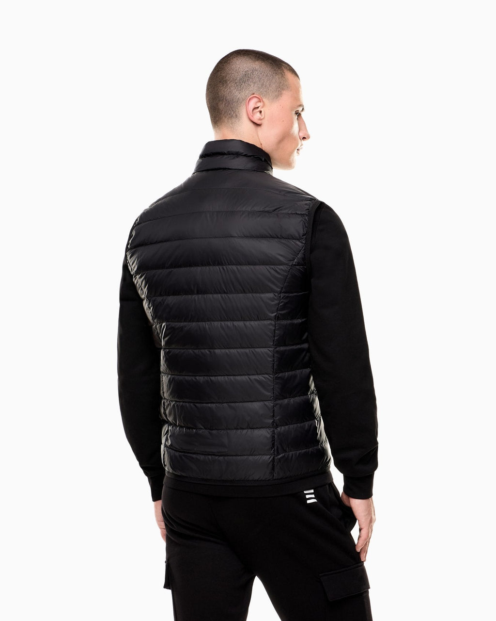 EA7 Emporio Armani Gilet Packable Uomo Nero - 8NPQ06 PNGPZ 1200
