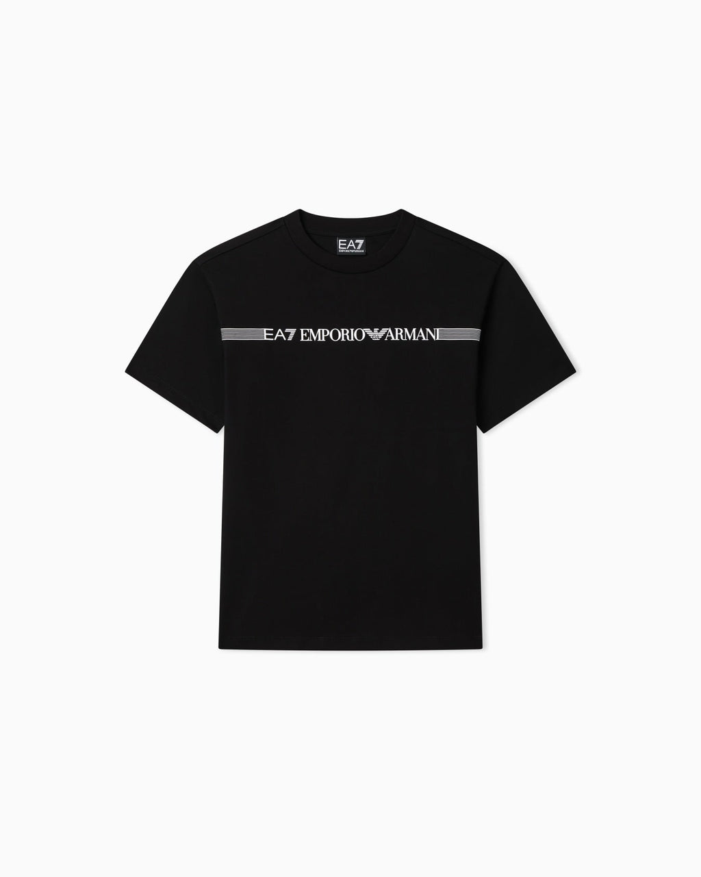 EA7 Emporio Armani T-shirt Logo Series Junior Nera - 7B000262 AF12874 UC001