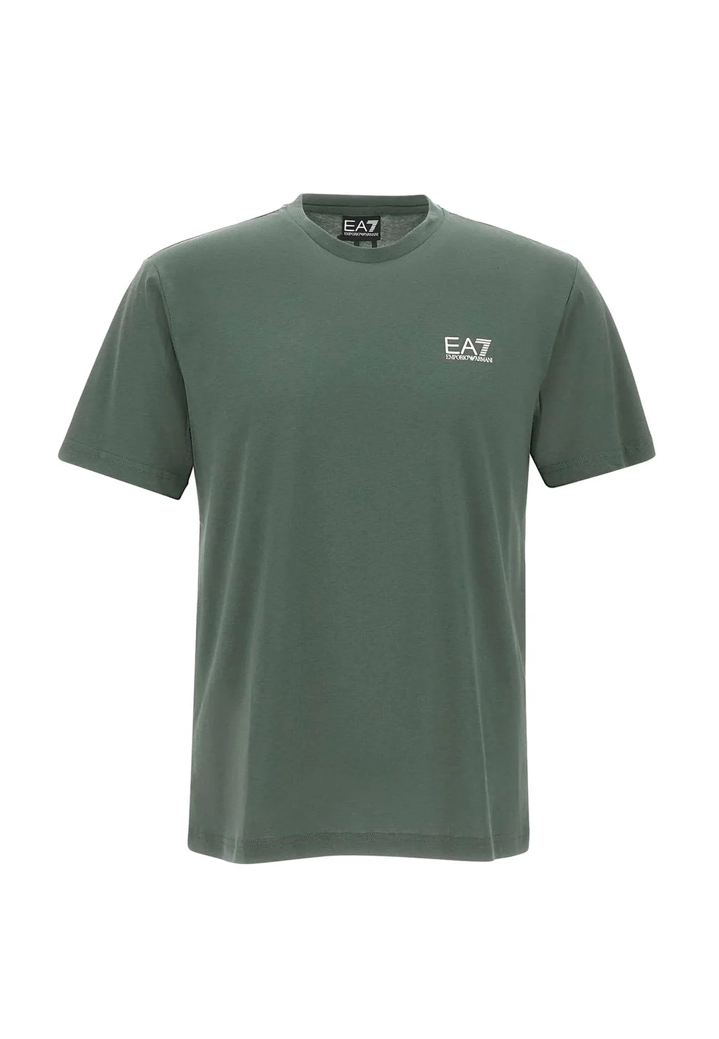 EA7 Emporio Armani T-shirt Logo Series Uomo Verde - 7M000567 AF10375 U7260