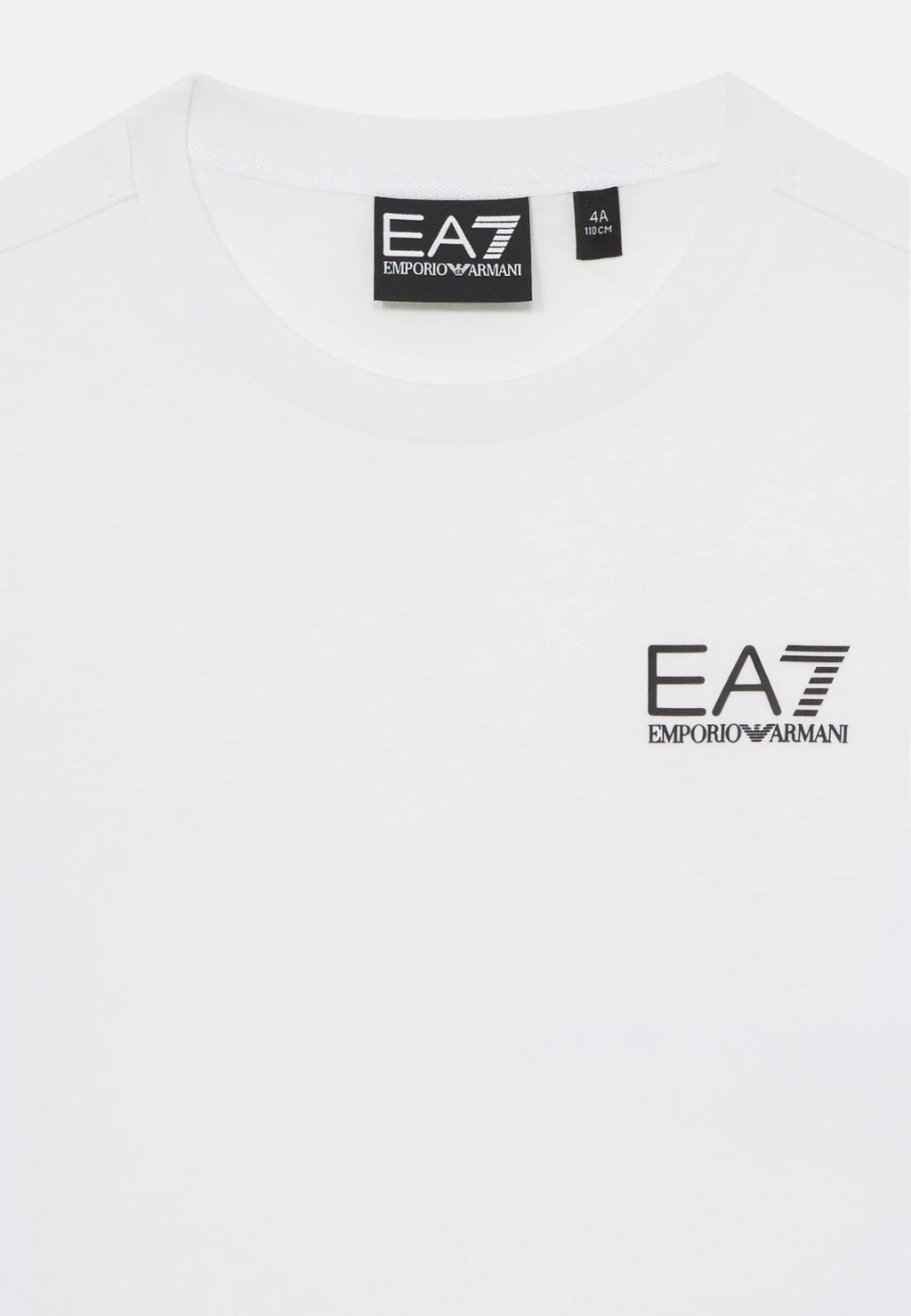 EA7 Emporio Armani T-shirt Train Core Junior Bianca - 7B000022 AF10378 U0002