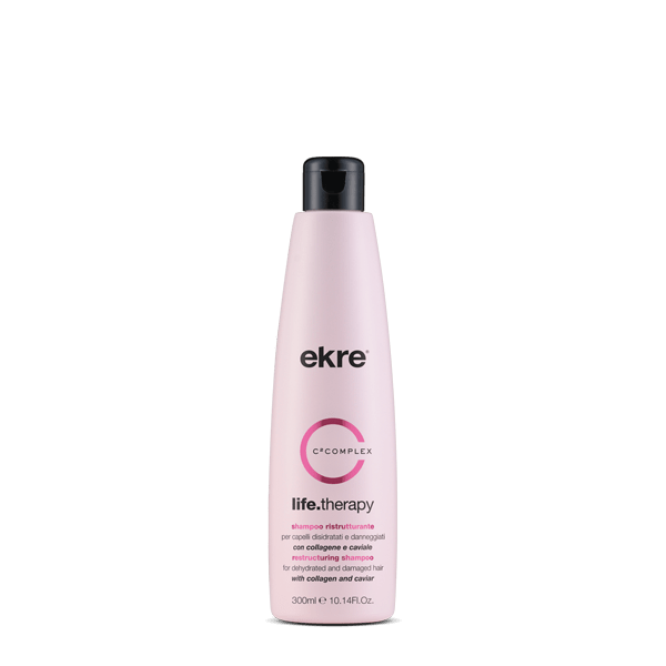 Ekre Life Therapy Shampoo Ristrutturante Per Capelli Danneggiati 300 ml