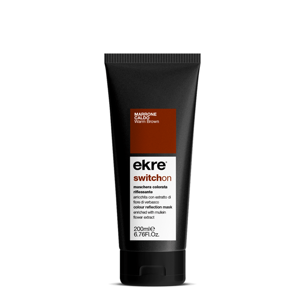 Ekre Switchon Maschera Colorata Riflessante Marrone Caldo 200 ml