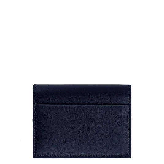 Montblanc portafoglio continental nano Soft blu notte 198752