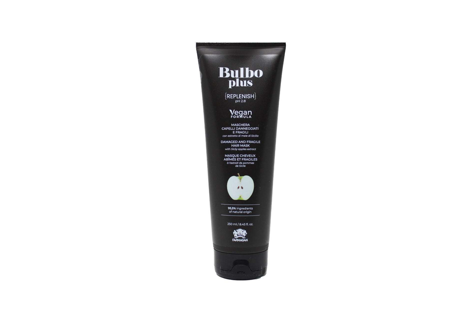 Farmagan Bulbo Plus Formula Vegan Replenish Maschera Per Capelli Danneggiati E Fragili 250 ml