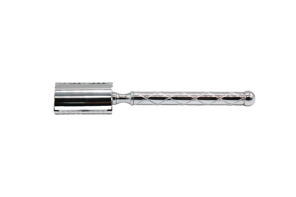 Fatip Rasoio Shavette 2 In 1 Closed Comb Testina Gentile Cromata\art.42164