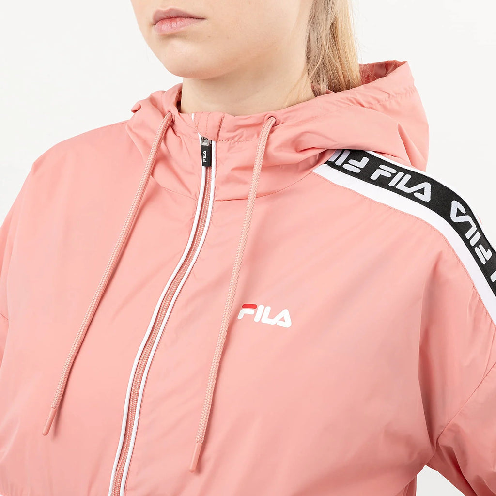 Fila Tale Wind Jacket Donna Rosa Salmone Bianco - 687692 A483
