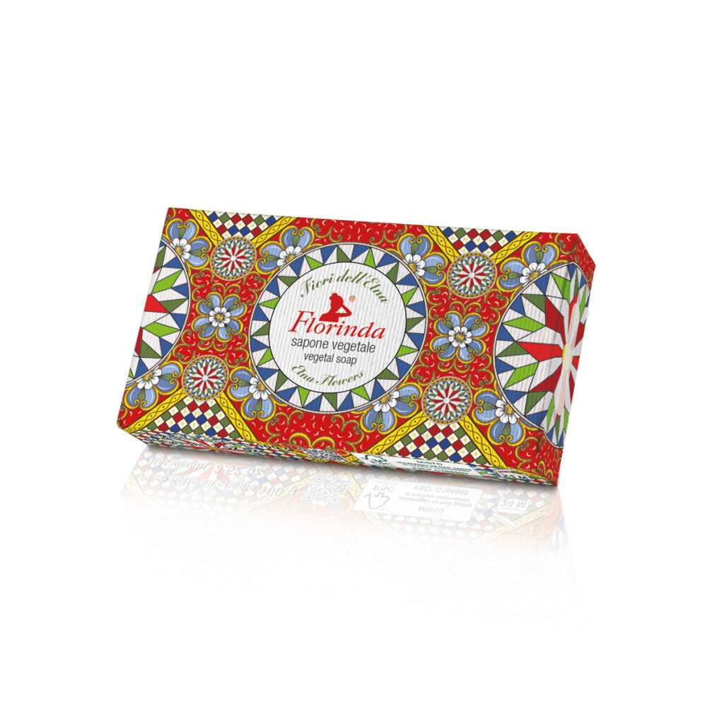 Florinda Botteghe Del Sole Saponetta Vegetale Mani e Corpo Fiori Dell'Etna 100 gr