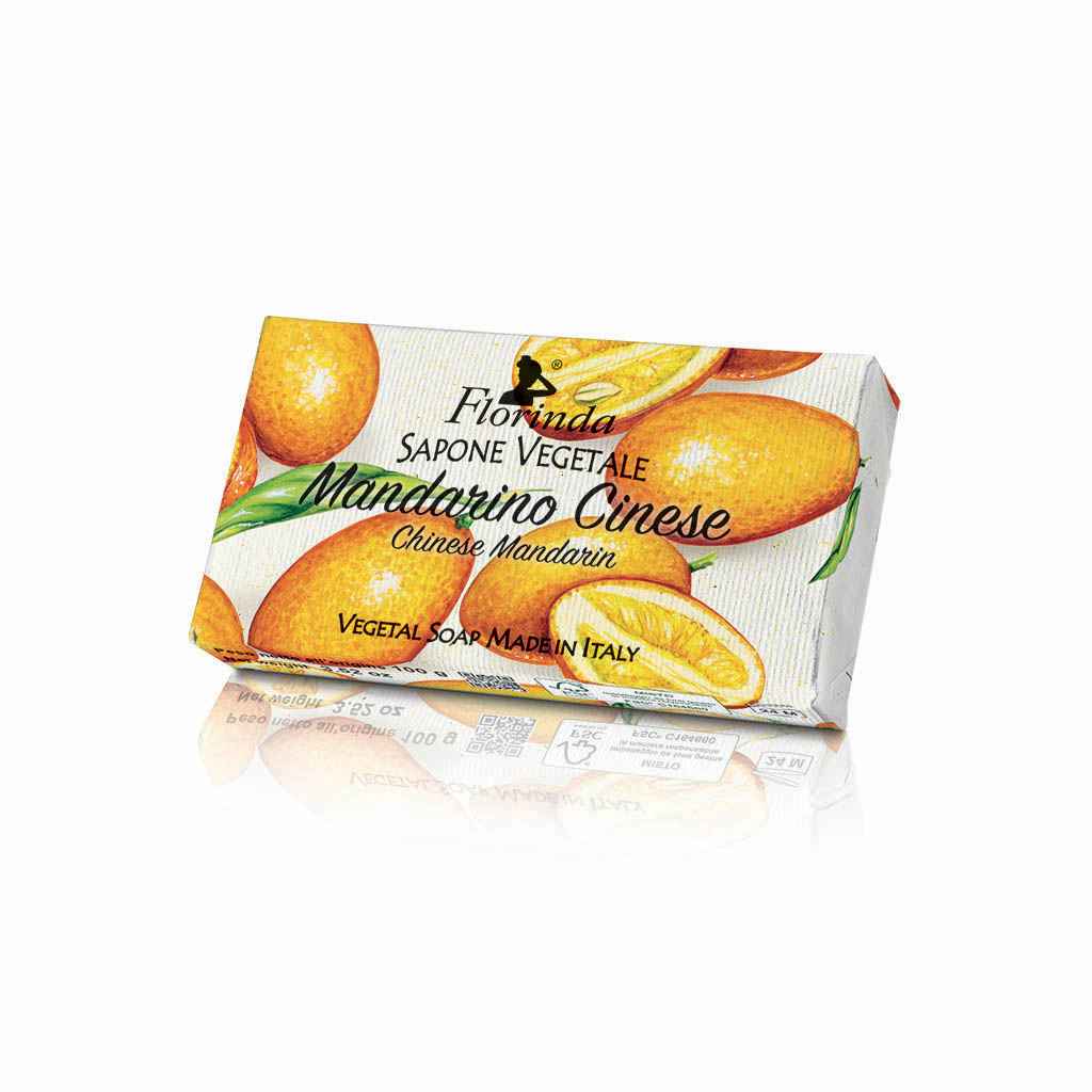 Florinda Tropical Saponetta Vegetale Mani e Corpo Mandarino Cinese 100 gr
